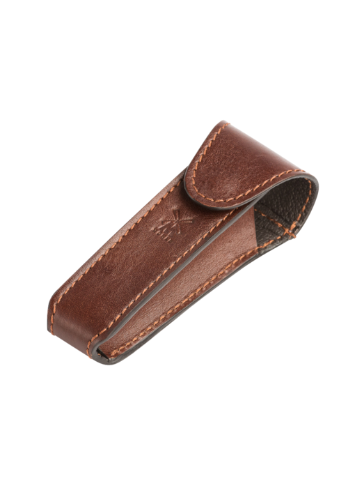 Muhle Bruin etui voor safety razor