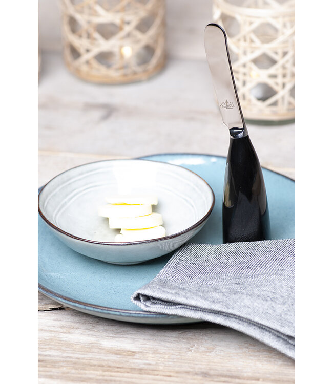 Forge de Laguiole luxe botermes 'Lou Bure' hoorn