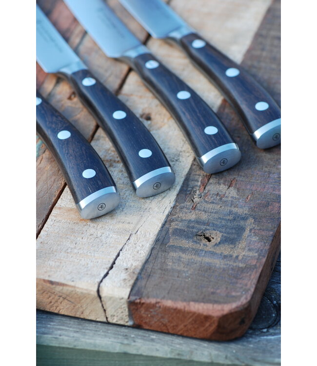 Wusthof Ikon steakmessen 4 stuks