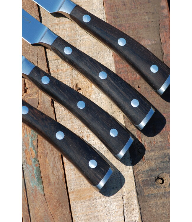 Wusthof Ikon steakmessen 4 stuks