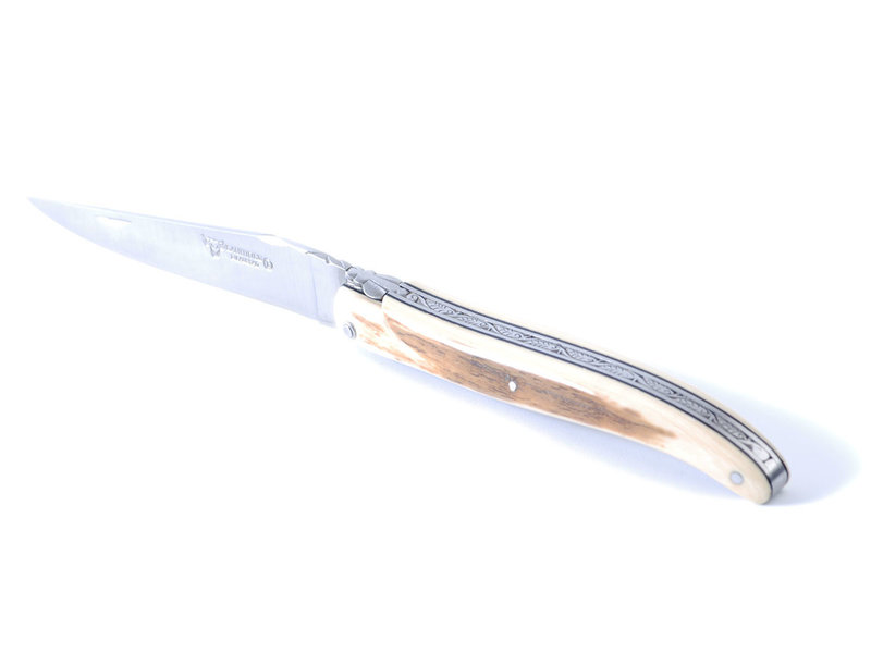 Laguiole en Aubrac Belle Pièce - 12cm croute d'Ivoire