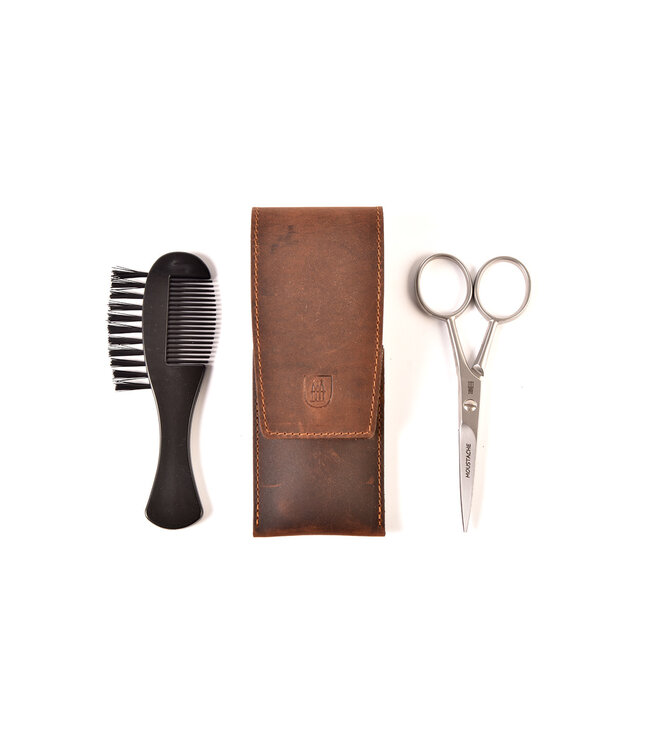 Dreiturm baardset met kam en schaar