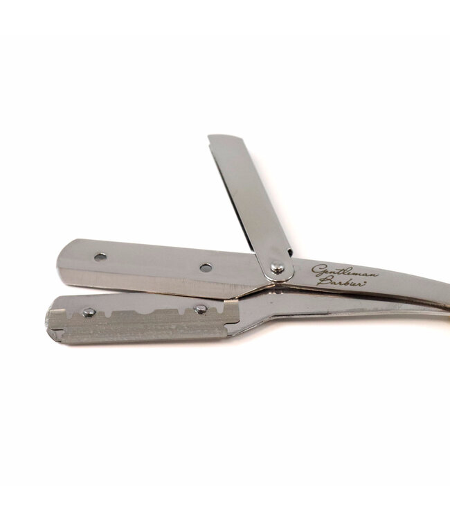 Gentleman Barbier Shavette notenhout