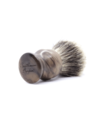 Gentleman Barbier Silvertip kwast in notenhout nr. 14