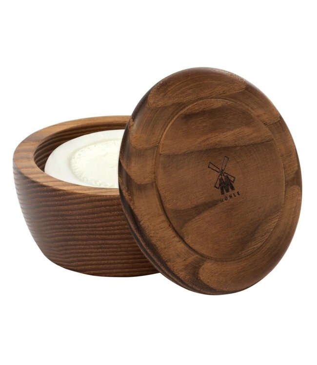 Muhle scheerzeep in mooie houten scheerkom - Aloe Vera - 65gram