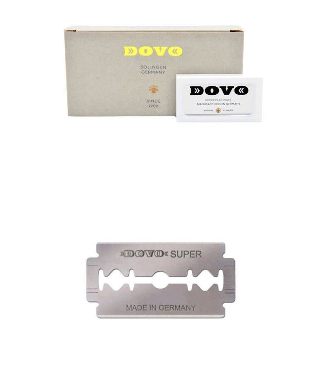 Dovo 5 doosjes safety razors (50 mesjes)