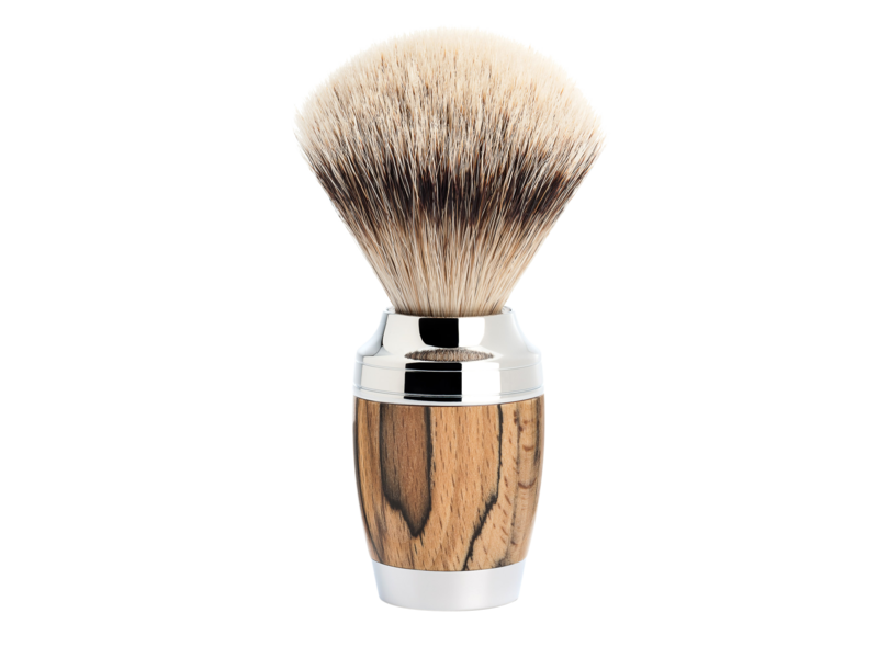 Muhle Stylo scheerset in beuk - Gillette® Fusion5™ - kwast silvertip dassenhaar