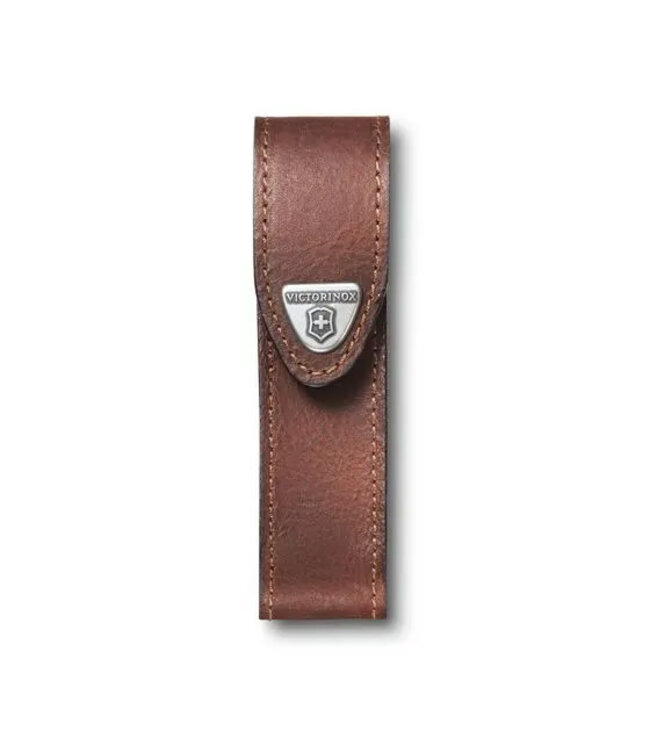 Victorinox opbergtasje bruin leder