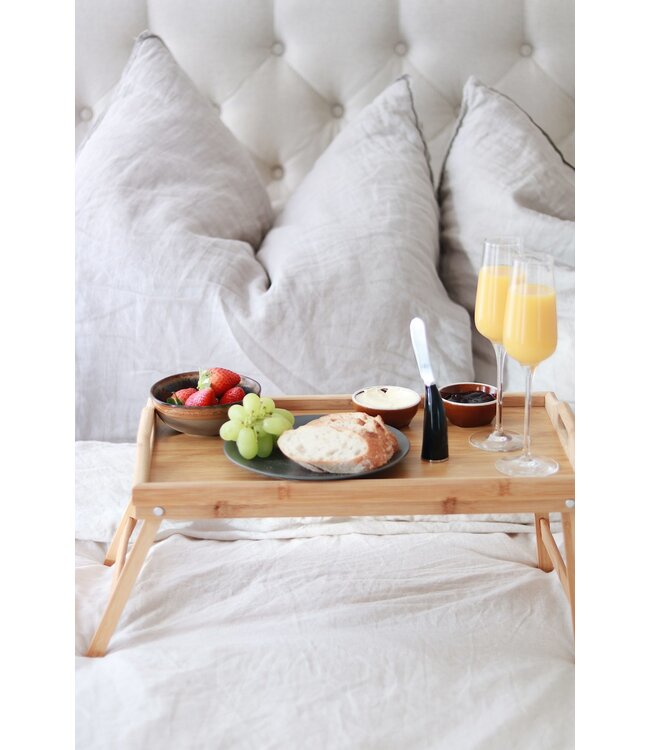 Forge de Laguiole luxe botermes 'Lou Bure' hoorn