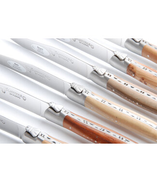 Laguiole en Aubrac 6 steakmessen bois de France