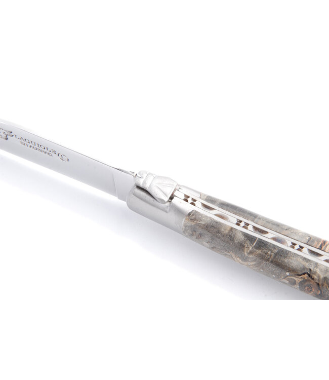 Laguiole en Aubrac 6 steakmessen diverse soorten wortelhout