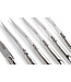 Laguiole en Aubrac 6 steakmessen rvs - glanzend