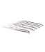 Laguiole en Aubrac 6 steakmessen rvs - glanzend
