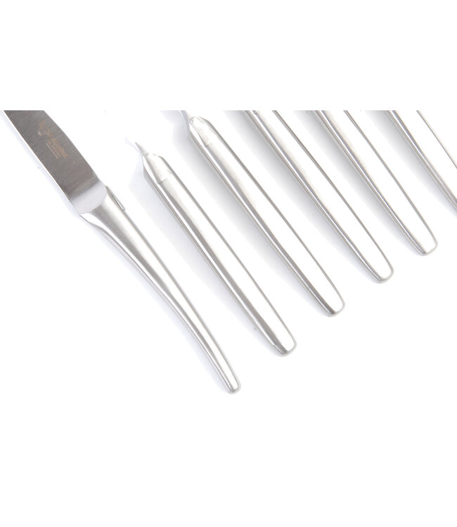 Laguiole en Aubrac 6 steakmessen monobloc - mat