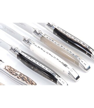 Laguiole en Aubrac 6 steakmessen hoorn variaties