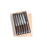 Laguiole en Aubrac 6 steakmessen frêne