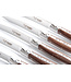 Laguiole en Aubrac 6 steakmessen as - mat