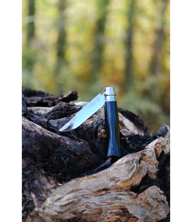 Opinel N°08 met heft in ebbenhout