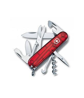 Victorinox Climber - transparant rood