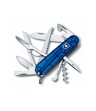 Victorinox Huntsman - transparant blauw