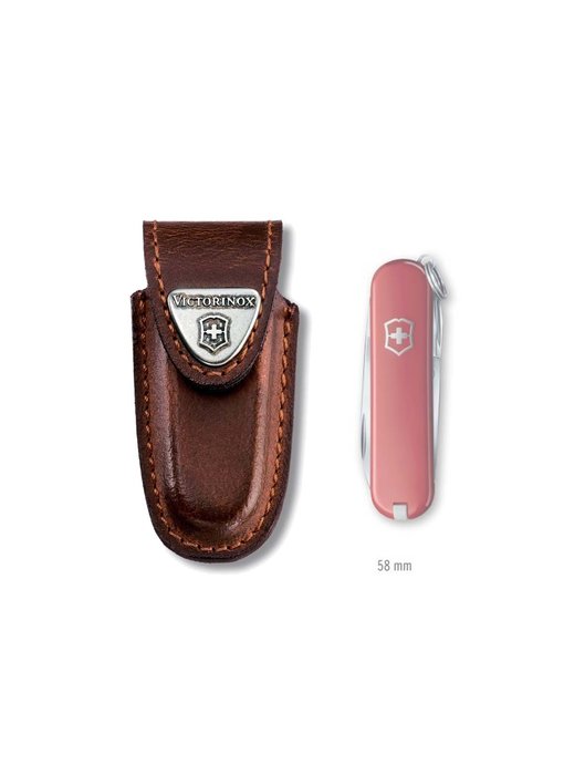 Victorinox opbergtasje bruin leder