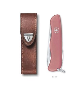 Victorinox opbergtasje bruin leder