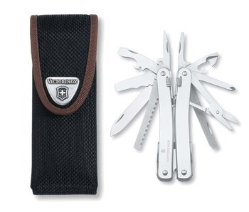 Victorinox opbertasje zwart nylon - voor SwissTool Spirit X