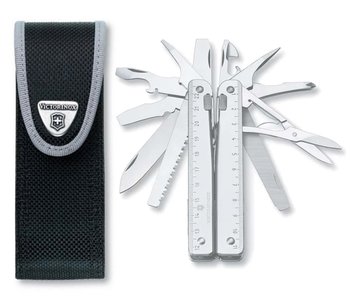 Victorinox opbertasje zwart nylon - voor SwissTool X Plus