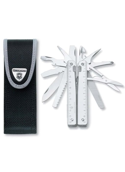 Victorinox opbertasje zwart nylon - voor SwissTool X Plus