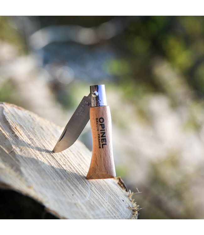 Opinel zakmes N°02 roestvrij staal