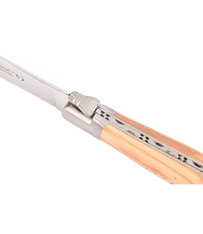 Laguiole en Aubrac 6 steakmessen olijfhout - mat