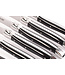Laguiole en Aubrac 6 steakmessen corian - glanzend