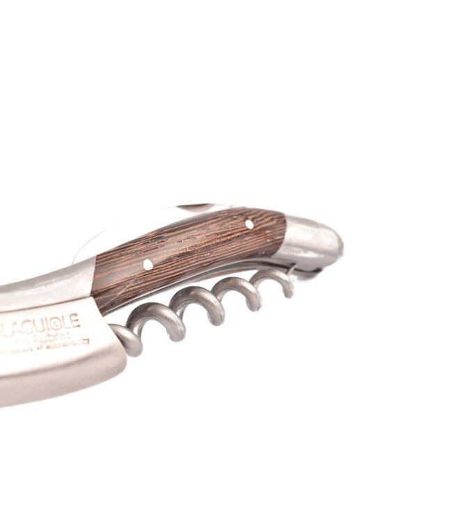 Laguiole en Aubrac kurkentrekker met heft in wenge - mat