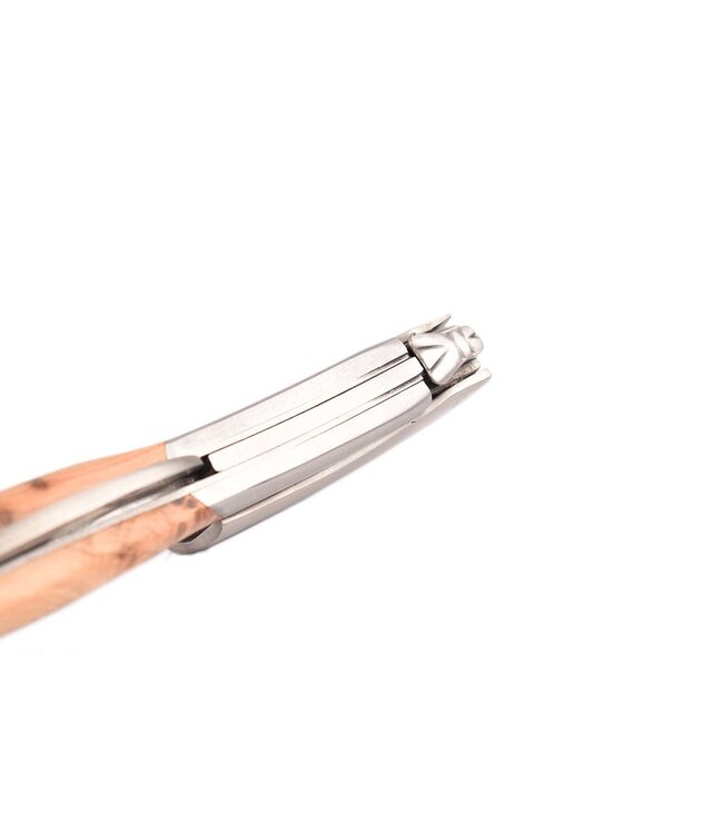 Laguiole en Aubrac kurkentrekker met heft in jeneverbes - mat