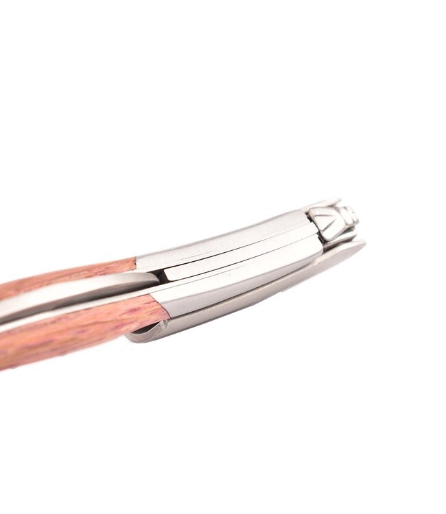 Laguiole en Aubrac kurkentrekker met heft in chêne de barrique - mat