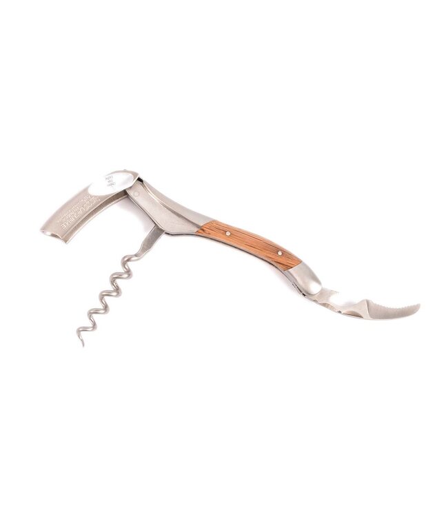 Laguiole en Aubrac kurkentrekker met heft in chêne - mat