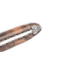 Laguiole en Aubrac 12 cm wortelhout van walnoot - 'frelon' bij - plein manche - mat