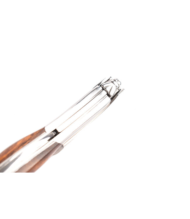 Laguiole en Aubrac kurkentrekker met heft in bois de fer - glanzend