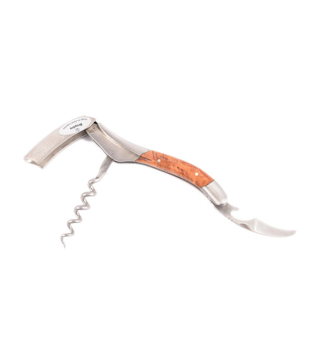 Laguiole en Aubrac kurkentrekker met heft in bruyere - mat