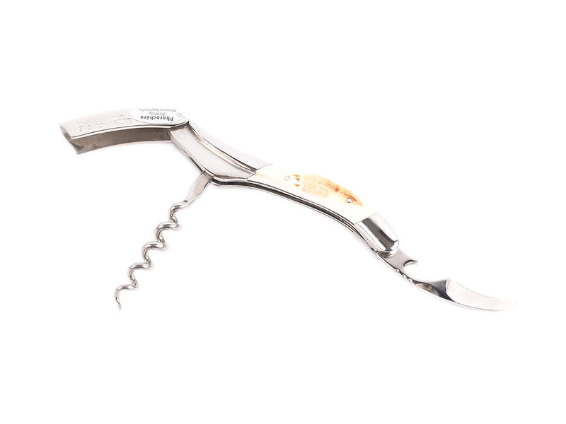 Laguiole en Aubrac kurkentrekker met heft in phacochere - glanzend