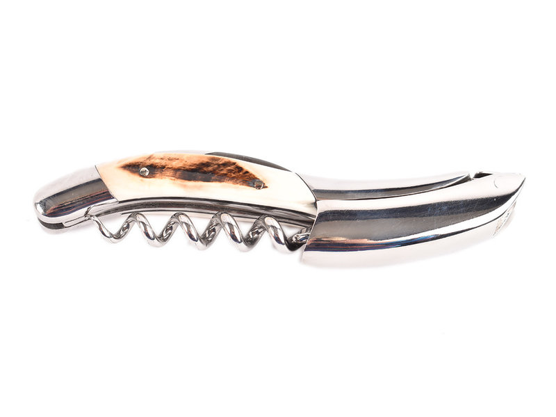 Laguiole en Aubrac kurkentrekker met heft in phacochere - glanzend