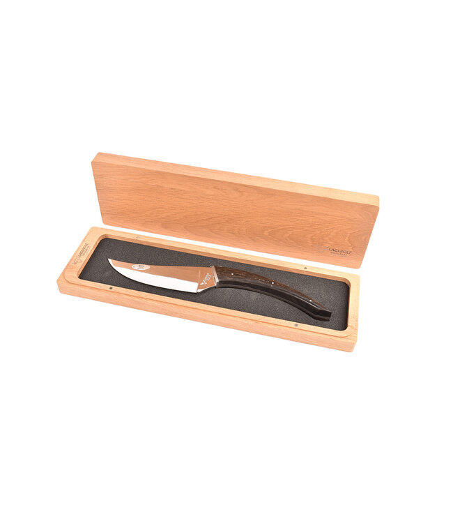 Laguiole en Aubrac Buron kaasmes met heft in ebbenhout