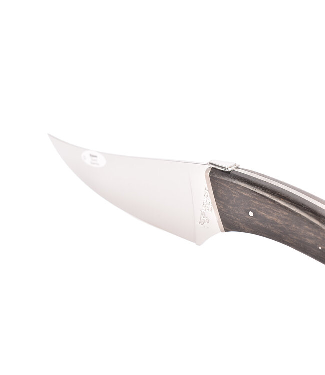 Laguiole en Aubrac Buron kaasmes met heft in ebbenhout