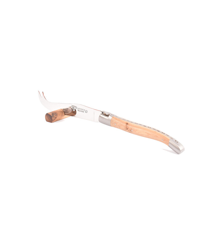 Laguiole en Aubrac kaasmes met heft in jeneverbes