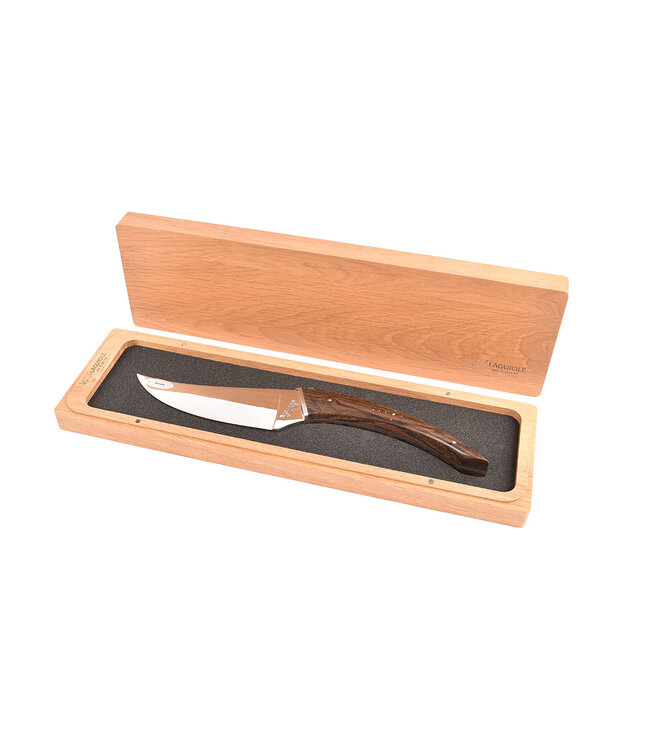 Laguiole en Aubrac Buron kaasmes met heft in ziricote