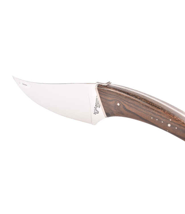 Laguiole en Aubrac Buron kaasmes met heft in ziricote