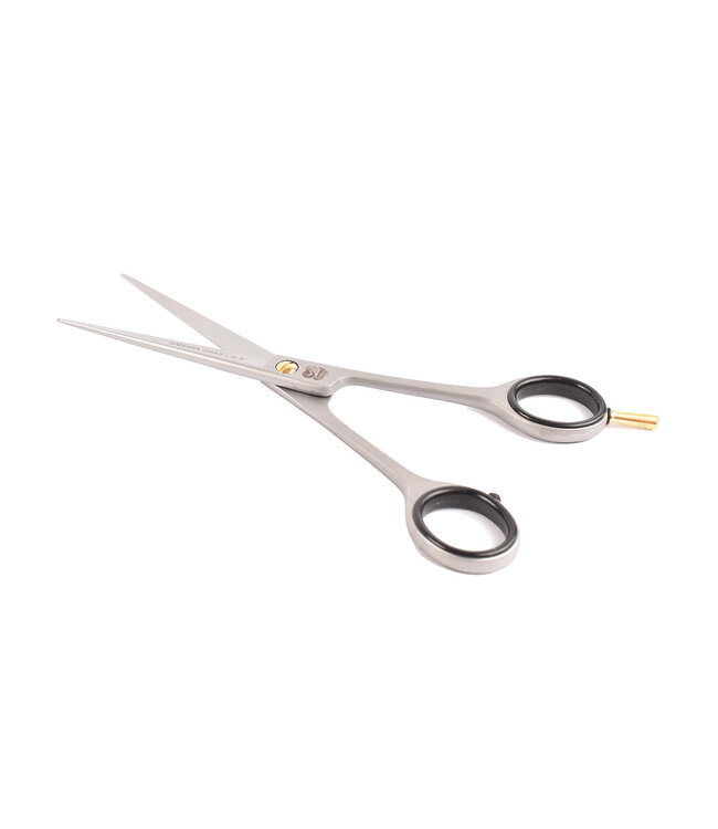 Cerena Sahara klassieke haarschaar met vergulde vingersteun 6"