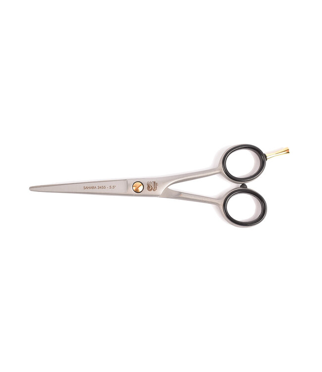 Cerena Sahara klassieke haarschaar met vergulde vingersteun 5.5"