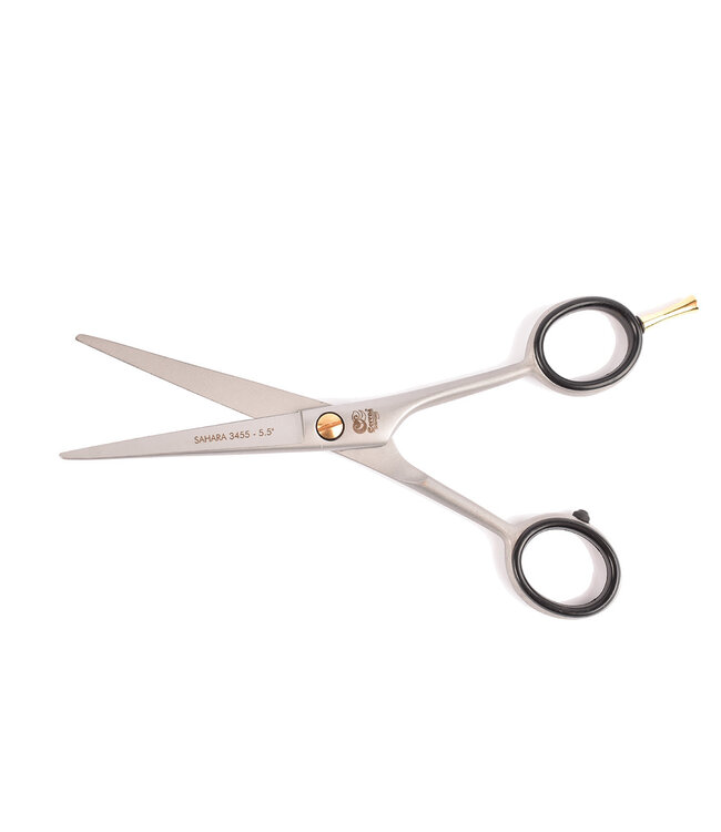 Cerena Sahara klassieke haarschaar met vergulde vingersteun 5.5"