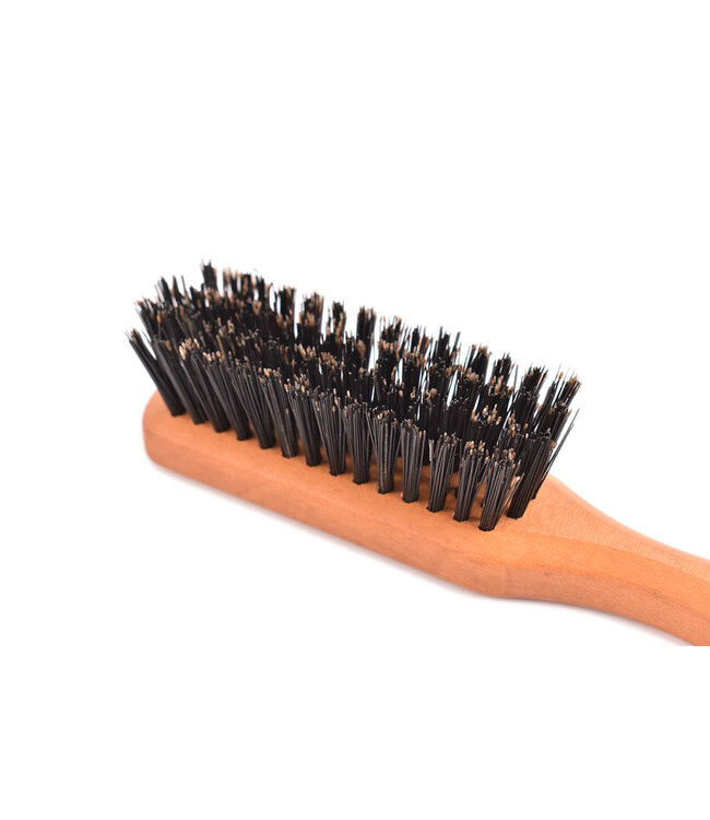 Keller baardborstel met perelaar handvat en zwijnenhaar